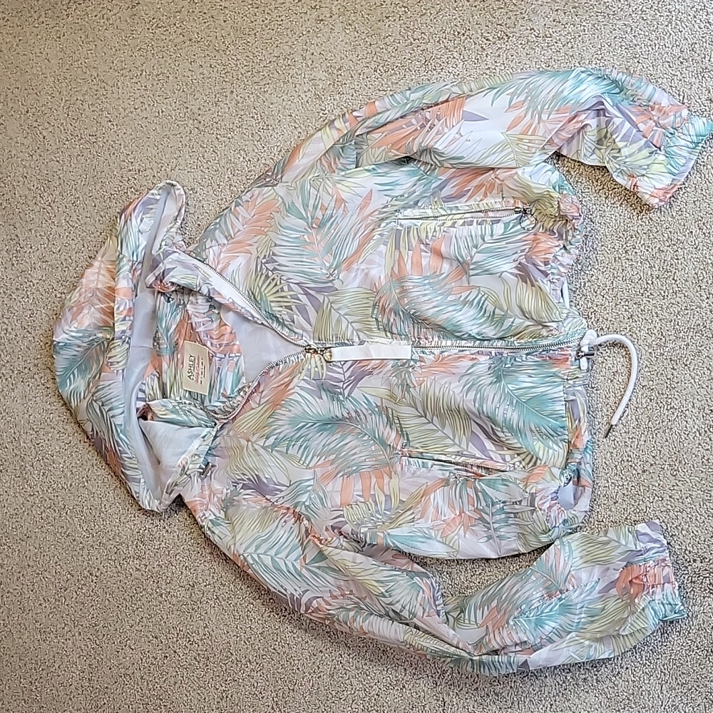 Palm leaf Windbreaker